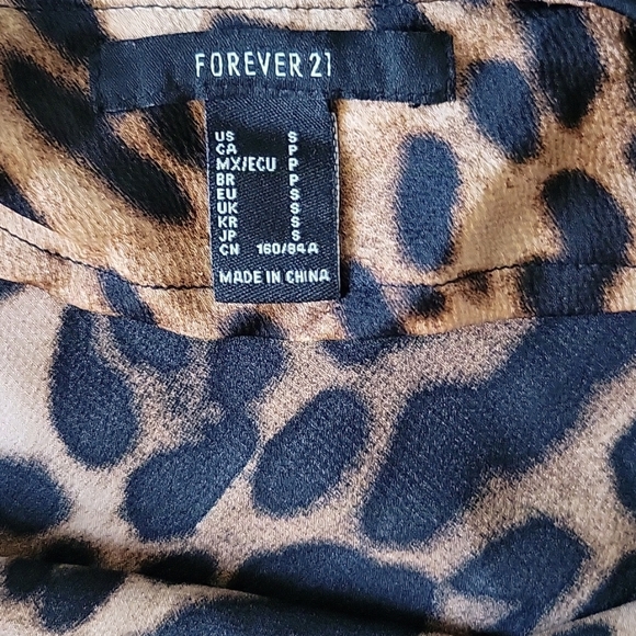 Forever 21 leopard slip dress - Picture 6 of 6
